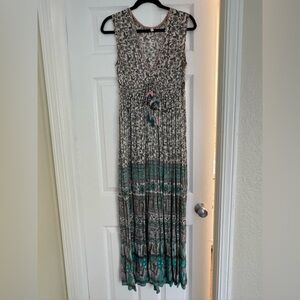 RAGA Multicolor Bohemian Maxi Dress